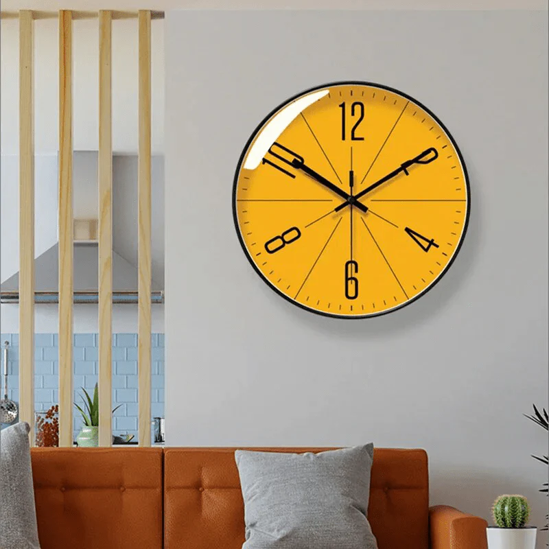 Minimalist Nordic Wall Clock